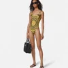 Bañador de una pieza estampado de mezcla de nailon