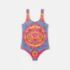 Bañador de una pieza estampado para niña