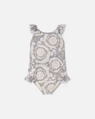 Bañador de una pieza estampado para niña
