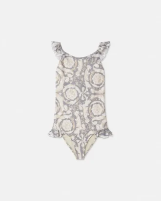 Bañador de una pieza estampado para niña