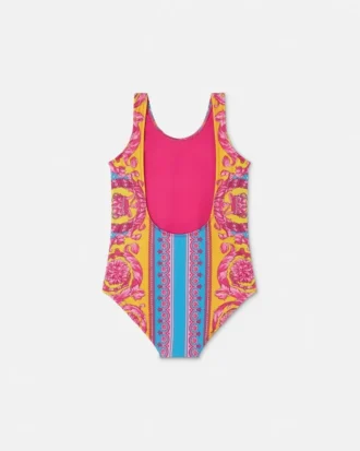 Bañador de una pieza estampado para niña