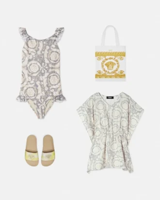 Bañador de una pieza estampado para niña