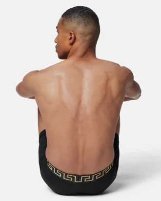 Bañador largo de jersey de algodón