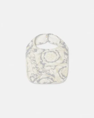 Babero de jersey de algodón estampado para bebé