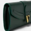 Billetera de cuero con cadena V Billetera de cuero con cadena V
