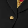 Blazer corto de gabardina Blazer corto de gabardina