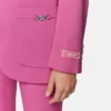 Blazer cuadrado de lana Underwater Barocco Blazer cuadrado de lana Underwater Barocco