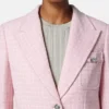 Blazer de crepé tweed Blazer de crepé tweed
