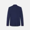 Blazer de lana de botonadura sencilla Blazer de lana de botonadura sencilla