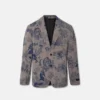 Blazer de lana de un solo pecho Coral Theatre