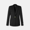 Blazer de lana elástica Blazer de lana elástica