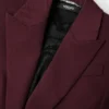 Blazer de lana elástica Blazer de lana elástica