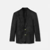 Blazer de mezcla de lana jacquard Blazer de mezcla de lana jacquard