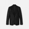 Blazer de mezcla de lana jacquard Blazer de mezcla de lana jacquard