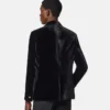 Blazer de terciopelo de un solo pecho Blazer de terciopelo de un solo pecho