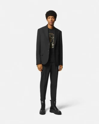 Blazer de una sola botonadura