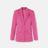 Blazer DV de lana de un solo pecho Blazer DV de lana de un solo pecho
