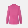 Blazer DV de lana de un solo pecho Blazer DV de lana de un solo pecho