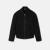 Blouson con cremallera de lana y cachemira Blouson con cremallera de lana y cachemira