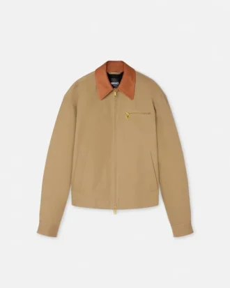 Blouson de lona de algodón