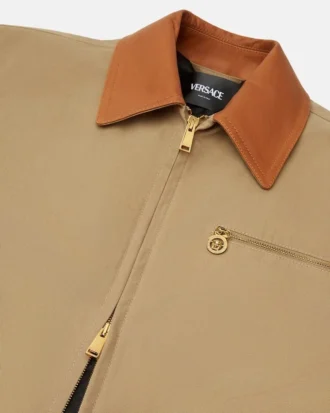 Blouson de lona de algodón