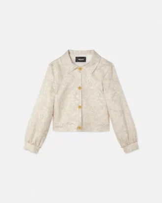 Blouson de sarga estampado para niño