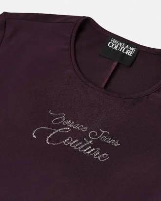 Body con logotipo de cristal