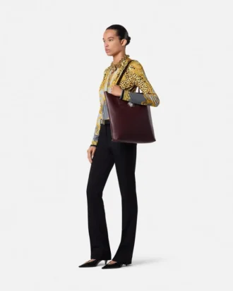 Body drapeado con estampado de guepardo