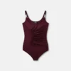 Body drapeado de jersey de viscosa Body drapeado de jersey de viscosa
