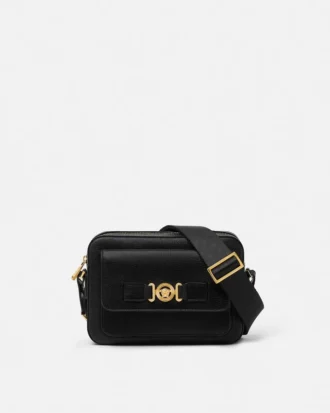 Bolso bandolera de piel Medusa Biggie