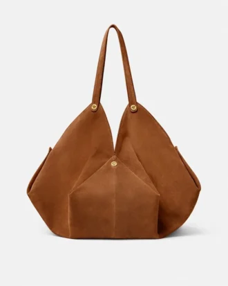 Bolso bandolera grande Protea de ante