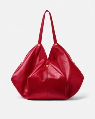 Bolso bandolera grande Protea de napa