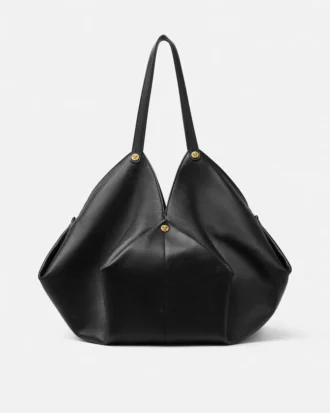 Bolso bandolera grande Protea de napa