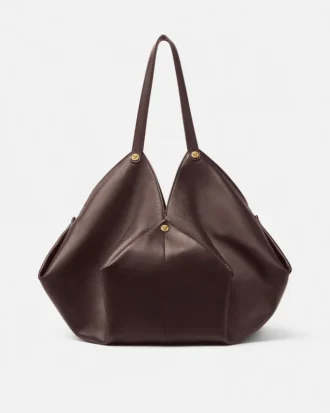 Bolso bandolera grande Protea de napa