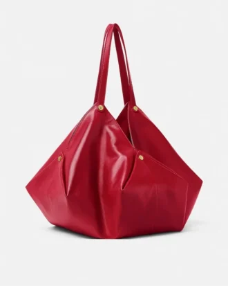 Bolso bandolera grande Protea de napa
