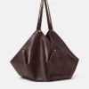 Bolso bandolera grande Protea de napa