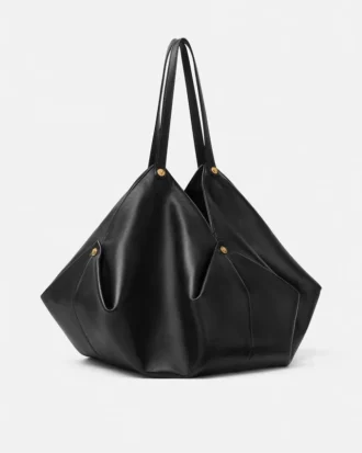 Bolso bandolera grande Protea de napa