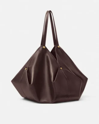 Bolso bandolera grande Protea de napa