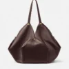 Bolso bandolera grande Protea de napa