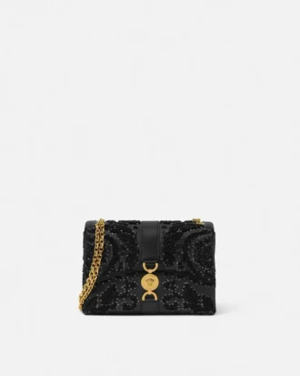 Bolso bandolera Kleio bordado en napa