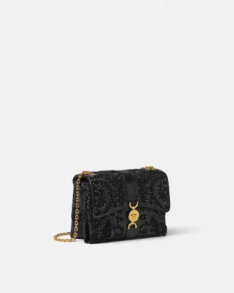 Bolso bandolera Kleio bordado en napa