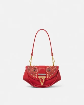 Bolso bandolera pequeño Virtus con tachuelas