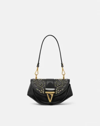 Bolso bandolera pequeño Virtus con tachuelas