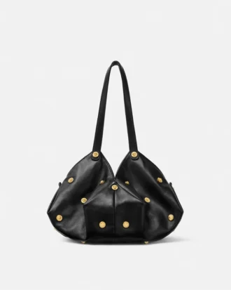 Bolso bandolera Protea con adornos de napa