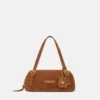Bolso bowling de ante Versace Tag