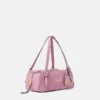 Bolso bowling de ante Versace Tag