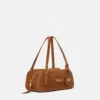 Bolso bowling de ante Versace Tag