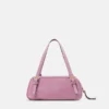Bolso bowling de ante Versace Tag