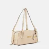 Bolso bowling grande Versace Tag de napa Bolso bowling grande Versace Tag de napa