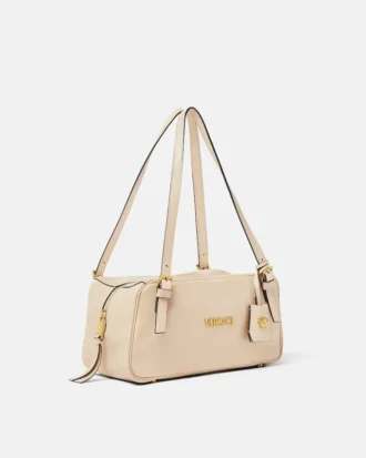 Bolso bowling grande Versace Tag de napa